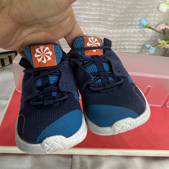 (C2) Nike Crater Impact
DB3551-400 Infant/Toddler Running Shoes, Size 5C, Blue - Picture 4 of 10